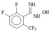 2,3-二氟-N-羥基-6-三氟甲基苯甲脒；
2,3-Difluoro-N-hydroxy-6-(trifluoromethyl)benzenecarboximidamide；
DFAO